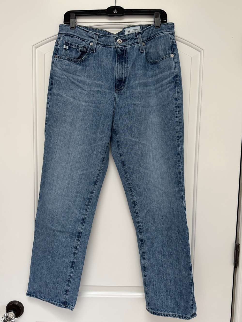 AG Saige High Rise Straight Leg Jeans Size 31
